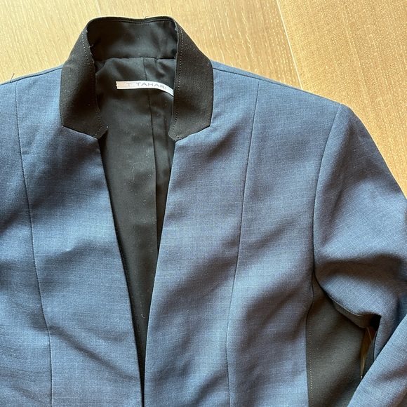 T-Tahari Plaid Blazer